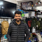 JAG Mt. Elbrus Quilted Snow Jacket | Minus 10 Jacket | Super Soft Nylon Fabric | Ultra Light Series | Space Black
