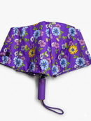 Jainsons Bloom X4 Umbrella | 2 Fold Umbrella | Silver Print | Flora 10