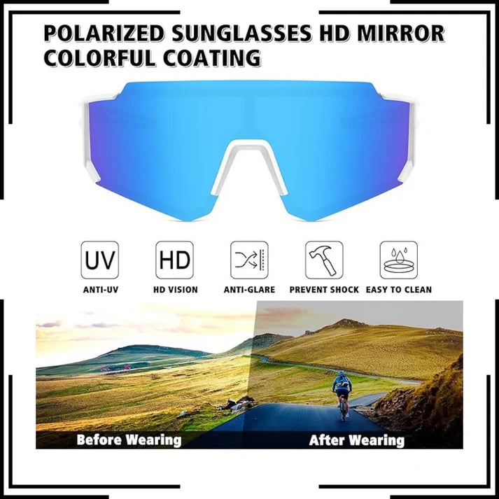 JAG Outdoor Polarised Sunglasses – UV400 Sports & Adventure Eyewear for Hiking, Cycling & Travel