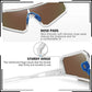 JAG Outdoor Polarised Sunglasses – UV400 Sports & Adventure Eyewear for Hiking, Cycling & Travel