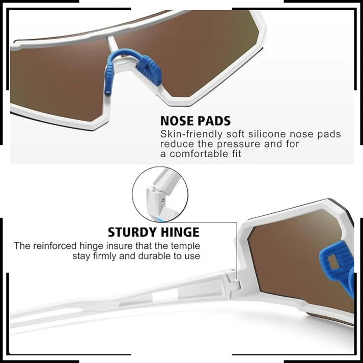 JAG Outdoor Polarised Sunglasses – UV400 Sports & Adventure Eyewear for Hiking, Cycling & Travel