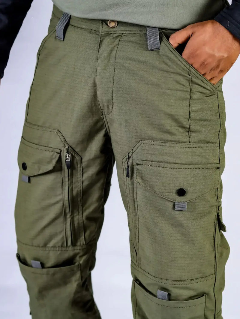 JAG Battlefield Edition | Soldier-Wear 15-Multi-Pocket Cargo | Army Green | Limited Edition