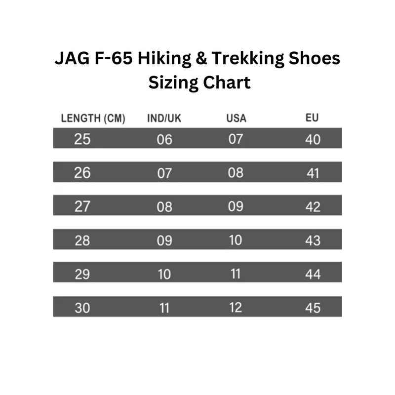 JAG F-65 Hiking & Trekking Shoes | Trekking Shoes | Shoes for Snow, Trekking, Hiking, Running and Walking | Colour: Navy Blue