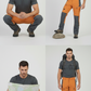JAG TerraTrek Convertible Limited Edition Trekking Pant | Cosmic Orange | Bottom Zipper | Ultra Light Crush Fabric