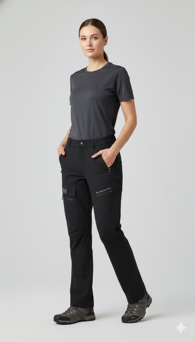 JAG Phantom Hiking & Trekking Pant | 7 Pocket Design | Quick Dry | 100% Breathable Fabric | Unisex Design