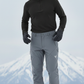 JAG Mt. Kailash Series Trekking & Hiking Pants | Snow Proof | Fleece Inside | Unisex Design | Bonded Fleeced Fabric | Snow Trekking Pants | Triple Layered Fabric | Space Grey - Limited Edition