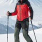 JAG Mt. Kailash Series Trekking & Hiking Pants | Snow Proof | Fleece Inside | Unisex Design | Bonded Fleeced Fabric | Snow Trekking Pants | Triple Layered Fabric | Black Olive