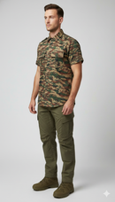 JAG Ranthambore Wildlife Shirt | Travel Shirt | Outdoor Safaris | Forest Camo