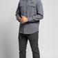 JAG Air - Wave Pro Travel Shirt | Hiking Shirt | Safari Shirt | Fully Stretchable | Full Sleeves Shirt | 2 Pocket Design | Deep Blue