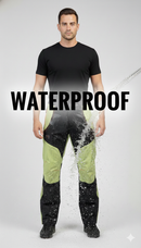 JAG Ski Pro Hiking & Trekking Waterproof Pant | Trekking Pant | Rain & Snow Proof | Alpine Green | Ski Pants