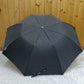 Jainsons Basic 2 Fold Black Umbrella | 24.5"X8 | J Handle