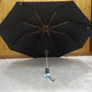 Jainsons Super Jumbo Pro | Heavy Duty Umbrella | Solid Construction | 28"X8 | Jet Black