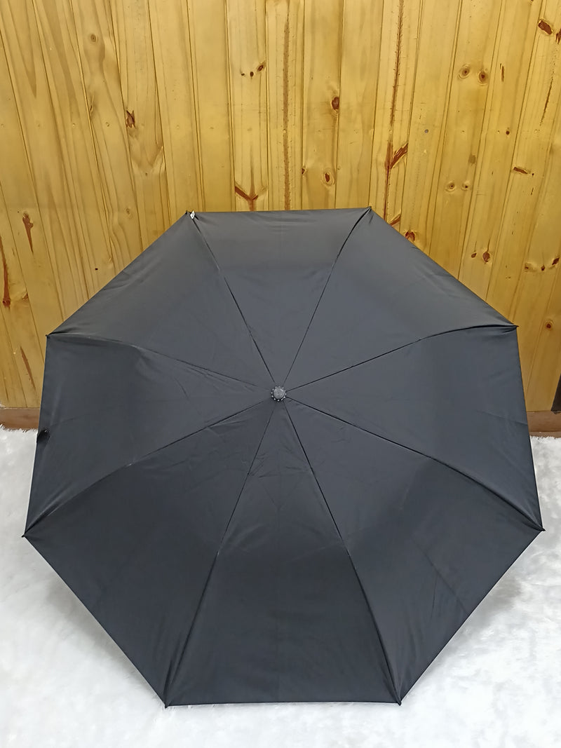 Jainsons Super Jumbo Pro | Heavy Duty Umbrella | Solid Construction | 28"X8 | Jet Black