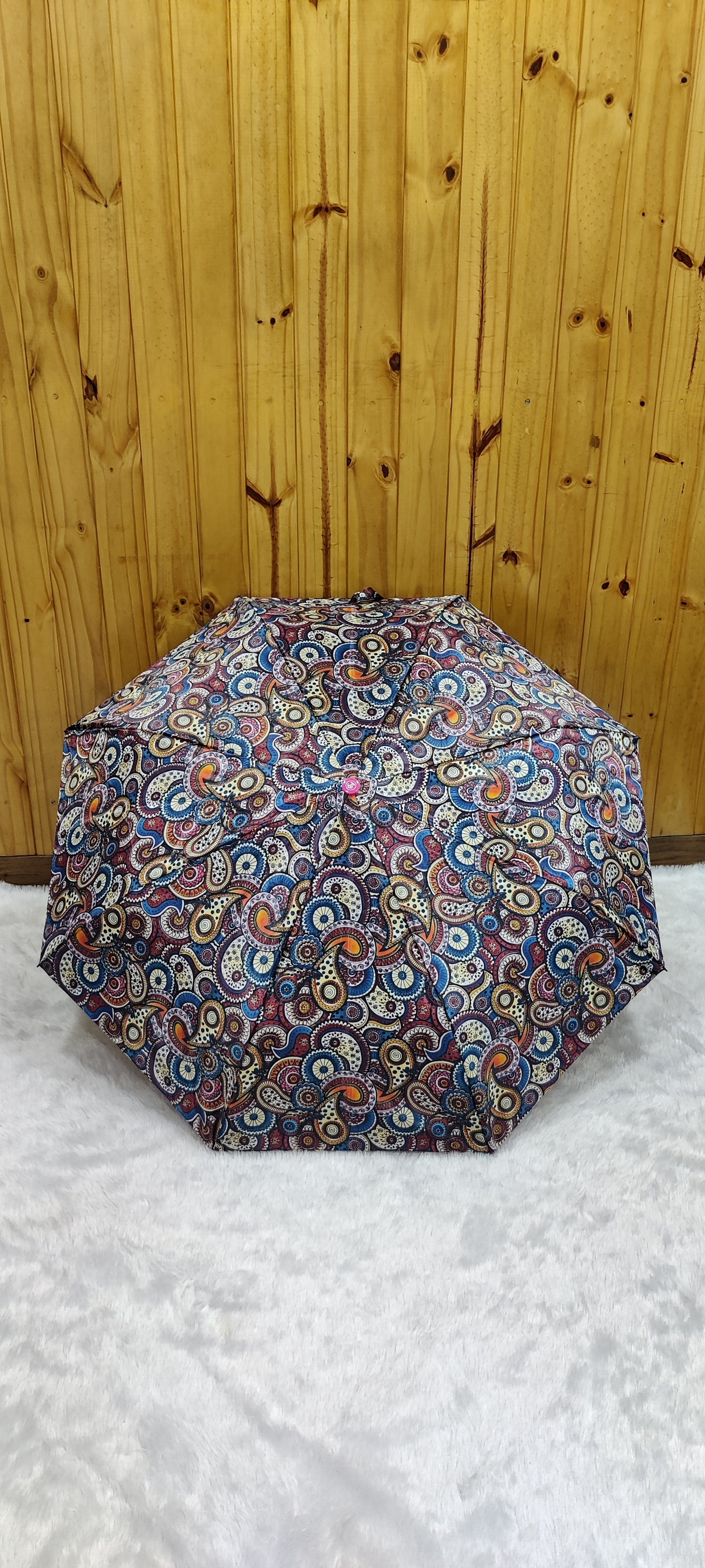 Jainsons 3 Fold Satin umbrella | 23"X8