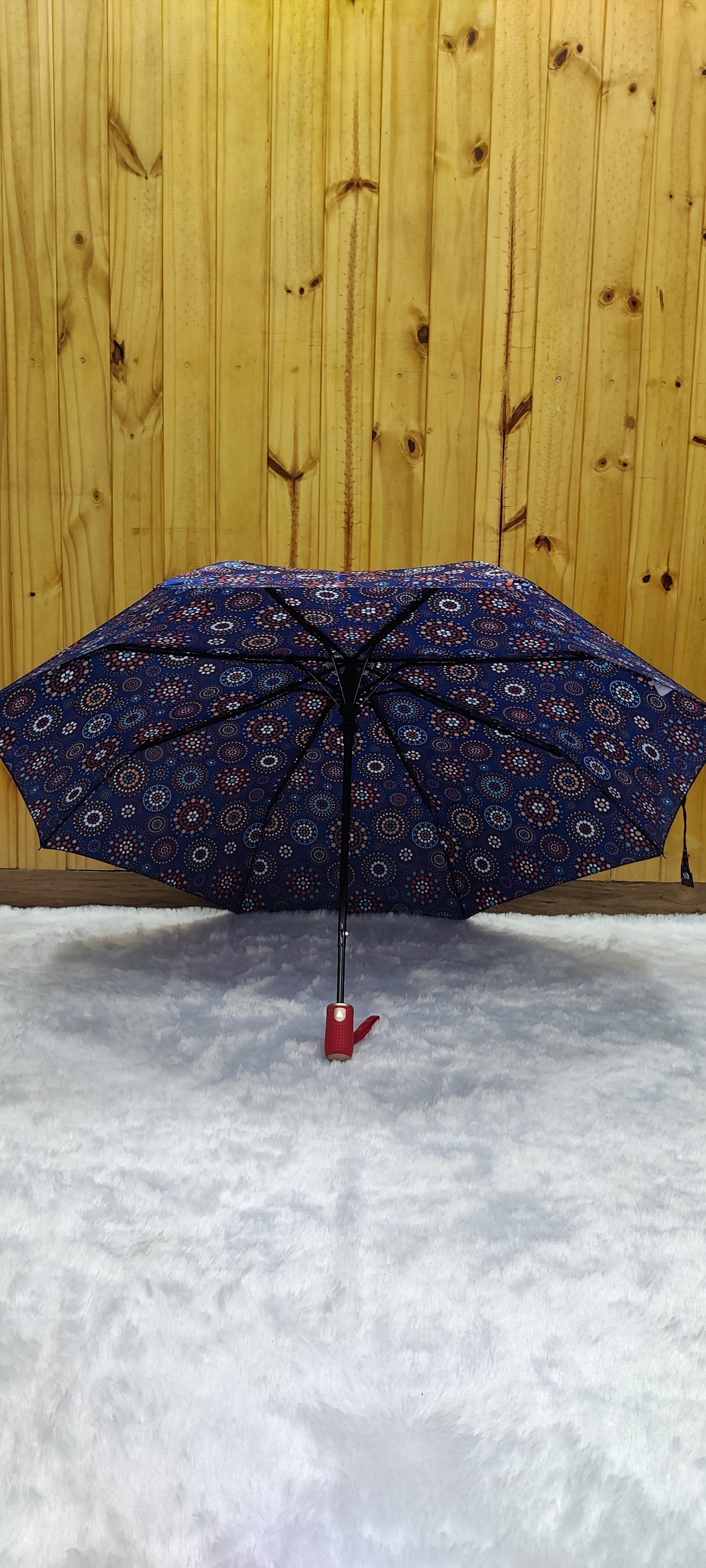 Jainsons 3 Fold Satin umbrella | 23"X8