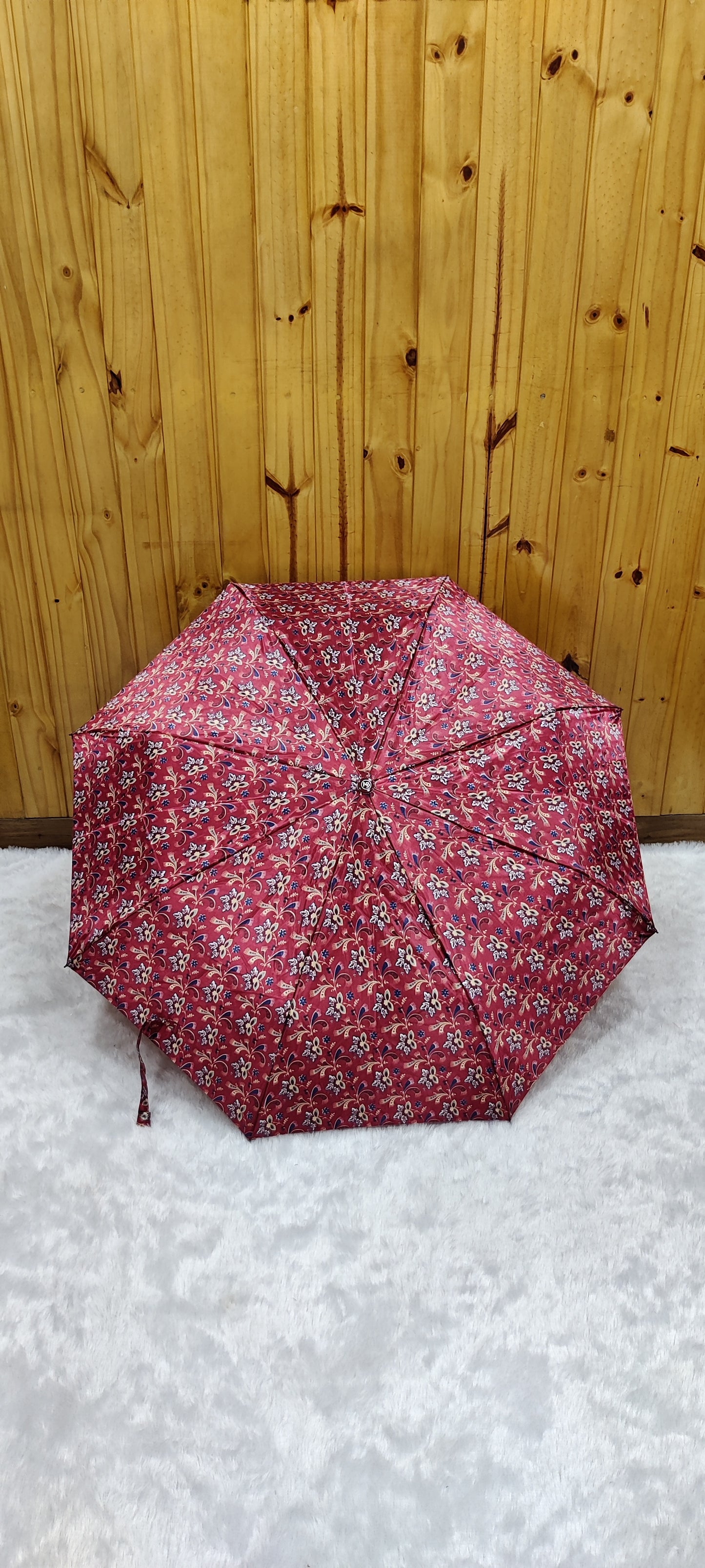 Jainsons 3 Fold Satin umbrella | 23"X8