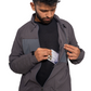 JAG Aero Ranger Convertible Hiking & Trekking Shirt | Mesh Inside | Convertible Shirt | Space Grey