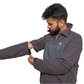 JAG Aero Ranger Convertible Hiking & Trekking Shirt | Mesh Inside | Convertible Shirt | Space Grey