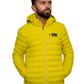 JAG Mt. Elbrus Quilted Snow Jacket | Minus 10 Jacket | Super Soft Nylon Fabric | Ultra Light Series | Sunny Yellow