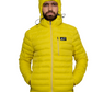 JAG Mt. Elbrus Quilted Snow Jacket | Minus 10 Jacket | Super Soft Nylon Fabric | Ultra Light Series | Sunny Yellow