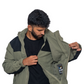 JAG Polar Pro Double Jacket | Fleece Jacket with Windcheater | All Weather | 3 in 1 | Olive
