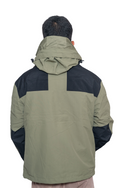 JAG Polar Pro Double Jacket | Fleece Jacket with Windcheater | All Weather | 3 in 1 | Olive
