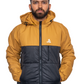 JAG Zanskar Series Ultra Light Minus 5 Quilted Jacket | Polyfill Jacket | Puffer Jacket | Black - Mustard