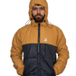 JAG Zanskar Series Ultra Light Minus 5 Quilted Jacket | Polyfill Jacket | Puffer Jacket | Black - Mustard