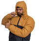 JAG Zanskar Series Ultra Light Minus 5 Quilted Jacket | Polyfill Jacket | Puffer Jacket | Black - Mustard