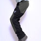 JAG Mt. Kailash Series Trekking & Hiking Pants | Snow Proof | Fleece Inside | Unisex Design | Bonded Fleeced Fabric | Snow Trekking Pants | Triple Layered Fabric | Black Grey