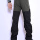 JAG Mt. Kailash Series Trekking & Hiking Pants | Snow Proof | Fleece Inside | Unisex Design | Bonded Fleeced Fabric | Snow Trekking Pants | Triple Layered Fabric | Black Grey