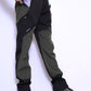 JAG Mt. Kailash Series Trekking & Hiking Pants | Snow Proof | Fleece Inside | Unisex Design | Bonded Fleeced Fabric | Snow Trekking Pants | Triple Layered Fabric | Black Grey