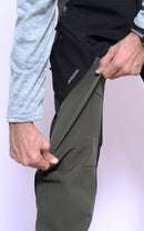 JAG Mt. Kailash Series Trekking & Hiking Pants | Snow Proof | Fleece Inside | Unisex Design | Bonded Fleeced Fabric | Snow Trekking Pants | Triple Layered Fabric