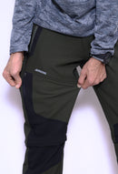 JAG Delta Convertible Trekking & Hiking Pants | Traveller Series | Quick-Dry | Unisex Design | 6 Pockets