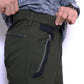 JAG Delta Convertible Trekking & Hiking Pants | Traveller Series | Quick-Dry | Unisex Design | 6 Pockets | Black Olive