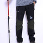 JAG Delta Convertible Trekking & Hiking Pants | Traveller Series | Quick-Dry | Unisex Design | 6 Pockets | Black Olive