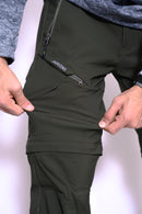 JAG Discovery Series | Quick Dry Convertible Trekking, Hiking & Travel Pants | Breathable Fabric | Stretchable Fabric | Unisex Design