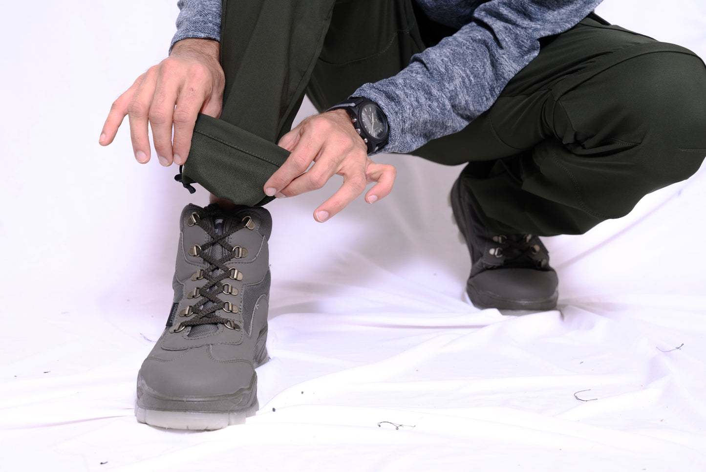 JAG Discovery Series | Quick Dry Convertible Trekking, Hiking & Travel Pants | Breathable Fabric | Stretchable Fabric | Unisex Design | Jet Black