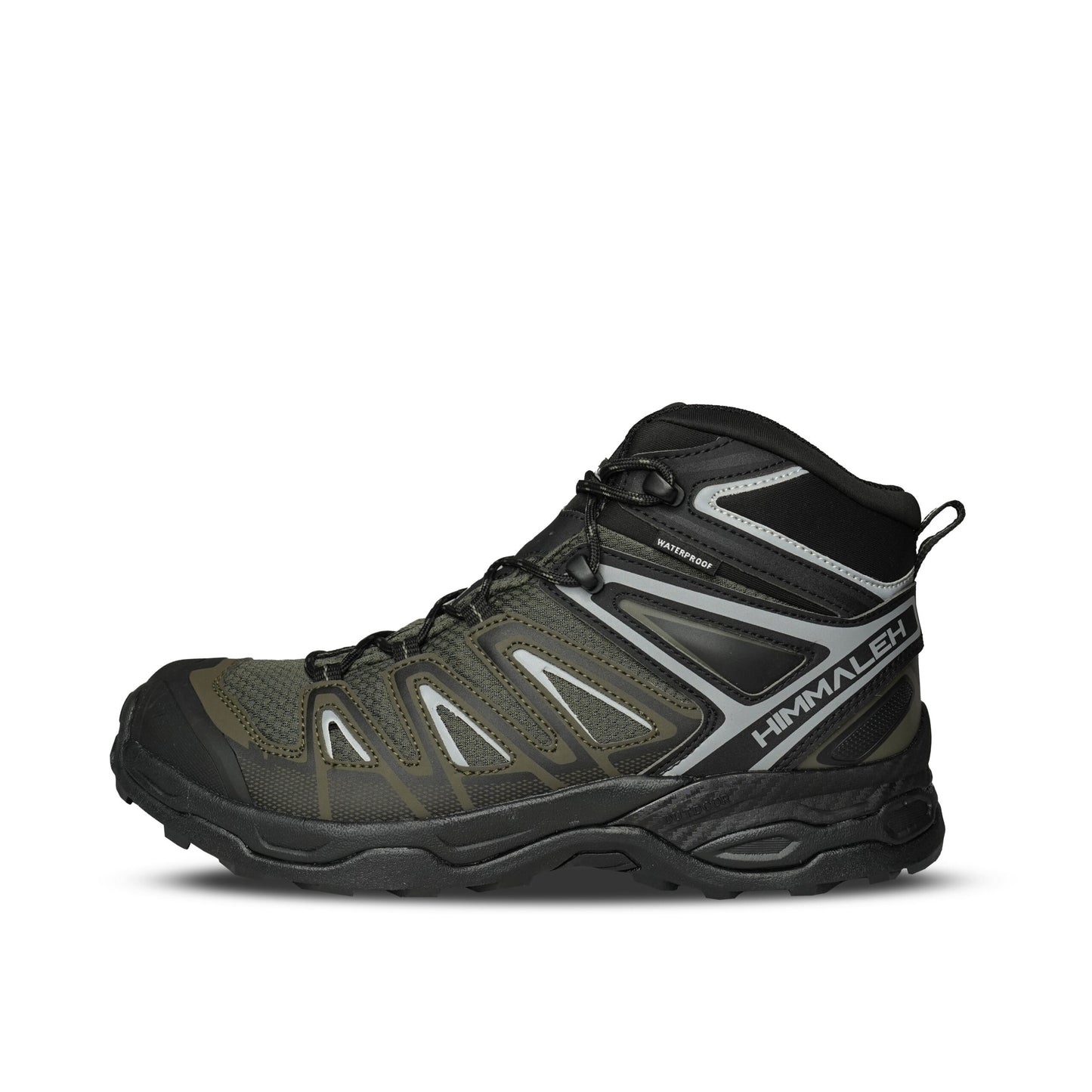 Himmaleh Ranger High Ankle Hiking & Trekking Shoes | Waterproof | Colour: Forest | Anti Skid | Vegan