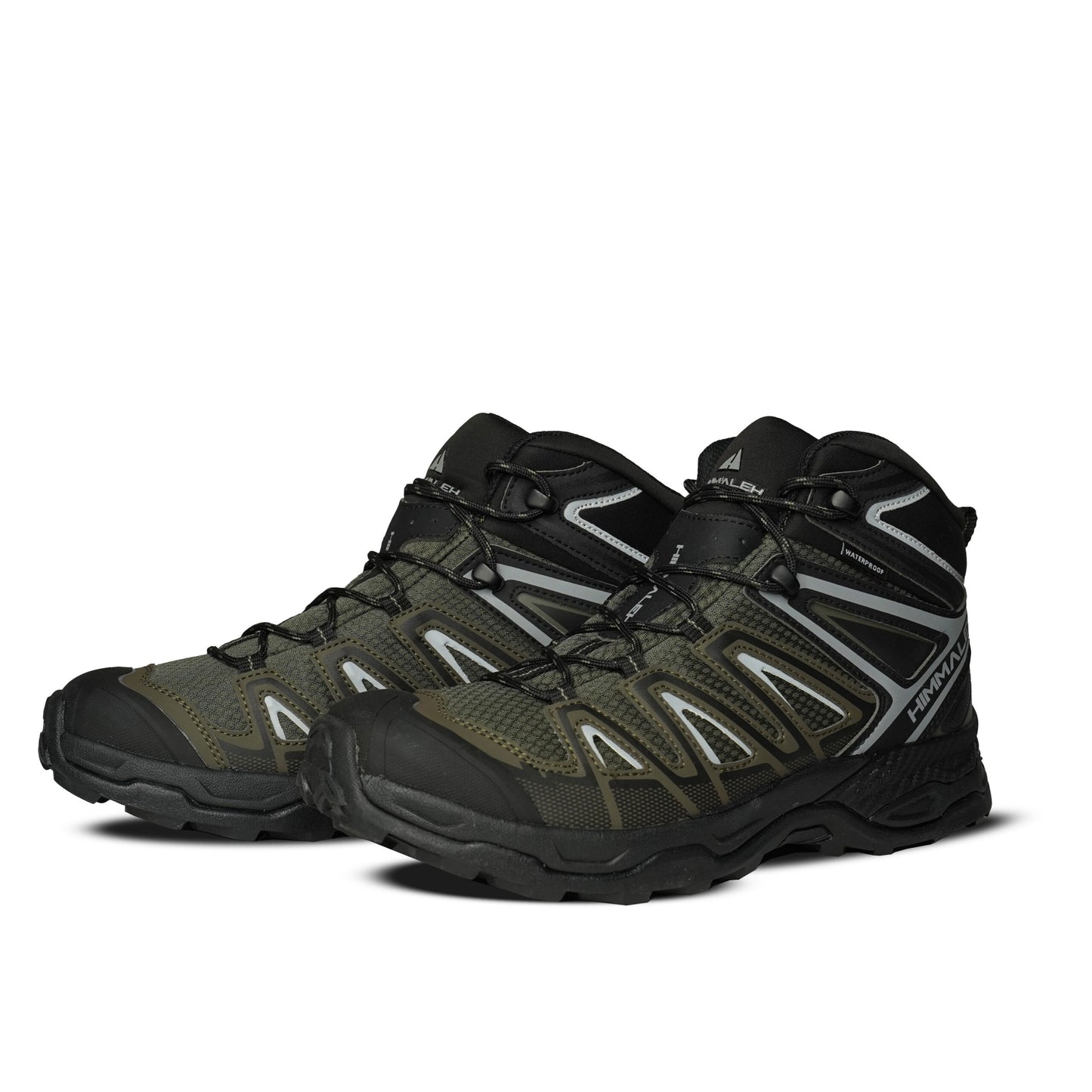 Himmaleh Ranger High Ankle Hiking & Trekking Shoes | Waterproof | Colour: Forest | Anti Skid | Vegan