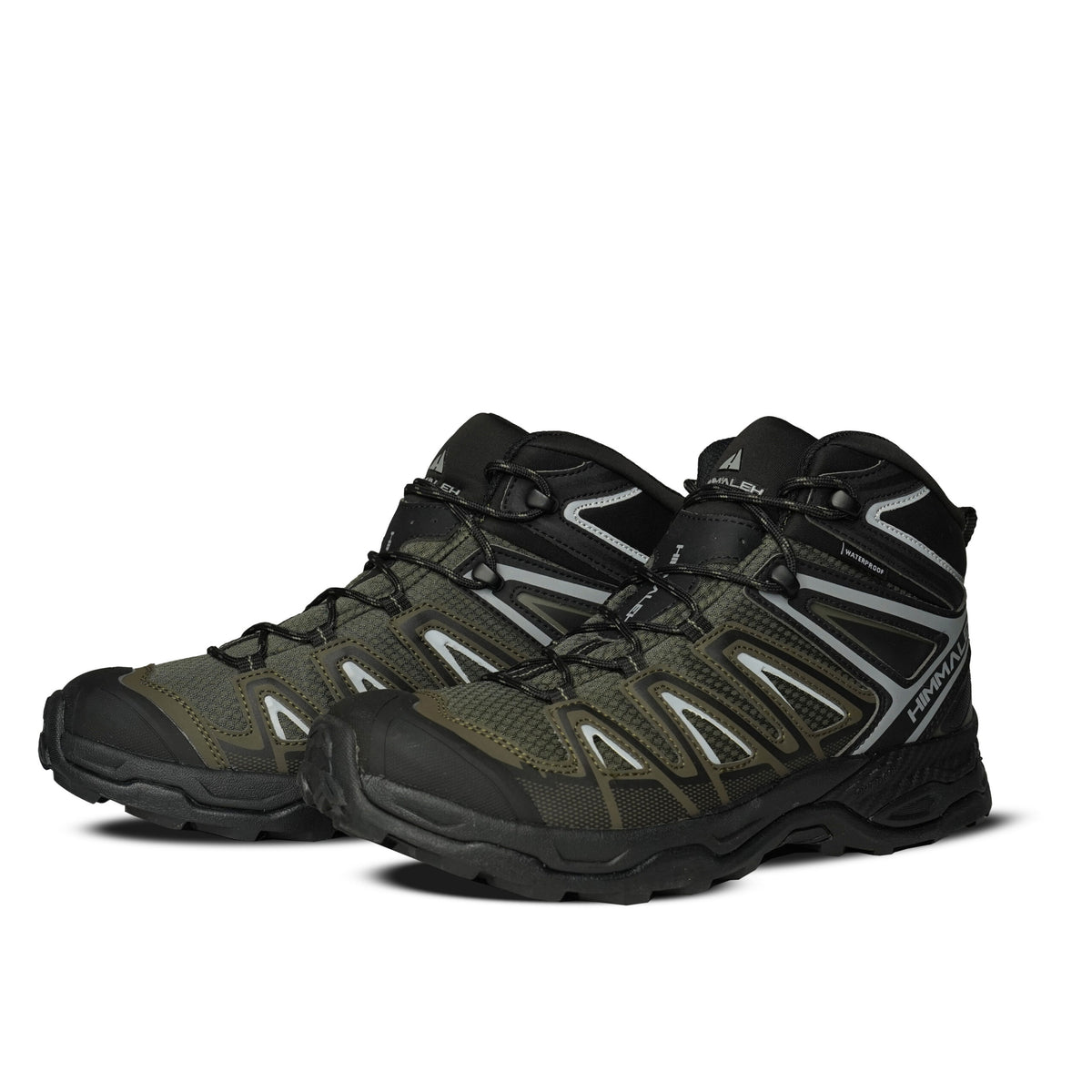 Himmaleh Extreme Adventure High Ankle Hiking Trekking Shoes Waterproof  Colour: Forest