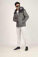JAG Zanskar Series Ultra Light Minus 5 Quilted Jacket | Polyfill Jacket | Puffer Jacket | Grey-Blue