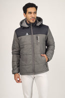 JAG Zanskar Series Ultra Light Minus 5 Quilted Jacket | Polyfill Jacket | Puffer Jacket | Grey-Blue