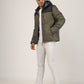 JAG Zanskar Series Ultra Light Minus 5 Quilted Jacket | Polyfill Jacket | Puffer Jacket | Olive-Black