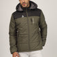 JAG Zanskar Series Ultra Light Minus 5 Quilted Jacket | Polyfill Jacket | Puffer Jacket | Olive-Black