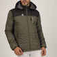 JAG Zanskar Series Ultra Light Minus 5 Quilted Jacket | Polyfill Jacket | Puffer Jacket | Olive-Black