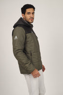 JAG Zanskar Series Ultra Light Minus 5 Quilted Jacket | Polyfill Jacket | Puffer Jacket | Olive-Black