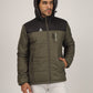 JAG Zanskar Series Ultra Light Minus 5 Quilted Jacket | Polyfill Jacket | Puffer Jacket | Olive-Black