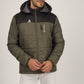 JAG Zanskar Series Ultra Light Minus 5 Quilted Jacket | Polyfill Jacket | Puffer Jacket | Olive-Black
