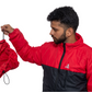 JAG Zanskar Series Ultra Light Minus 5 Quilted Jacket | Polyfill Jacket | Puffer Jacket | Black - Red